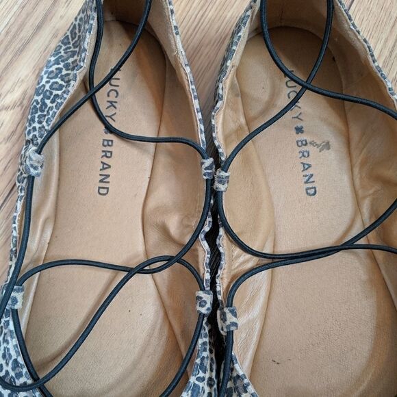 𝅺LUCKY Brand - leopard flats - Picture 4 of 6